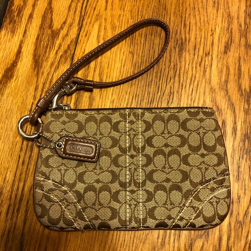 Coach wristlet